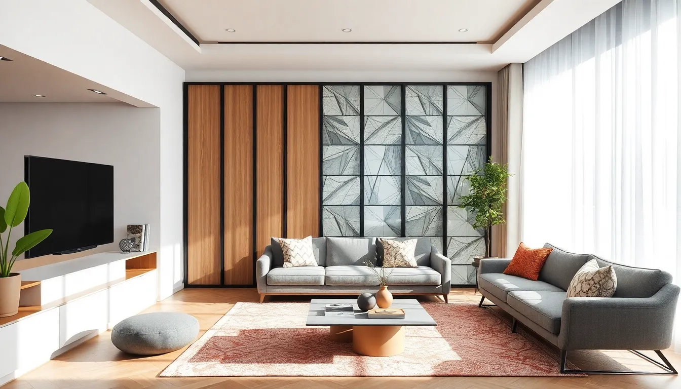 25 Creative Living Room Divider Ideas to Transform Your Open Floor Plan 8 25 Creative Living Room Divider Ideas to Transform Your Open Floor Plan 7