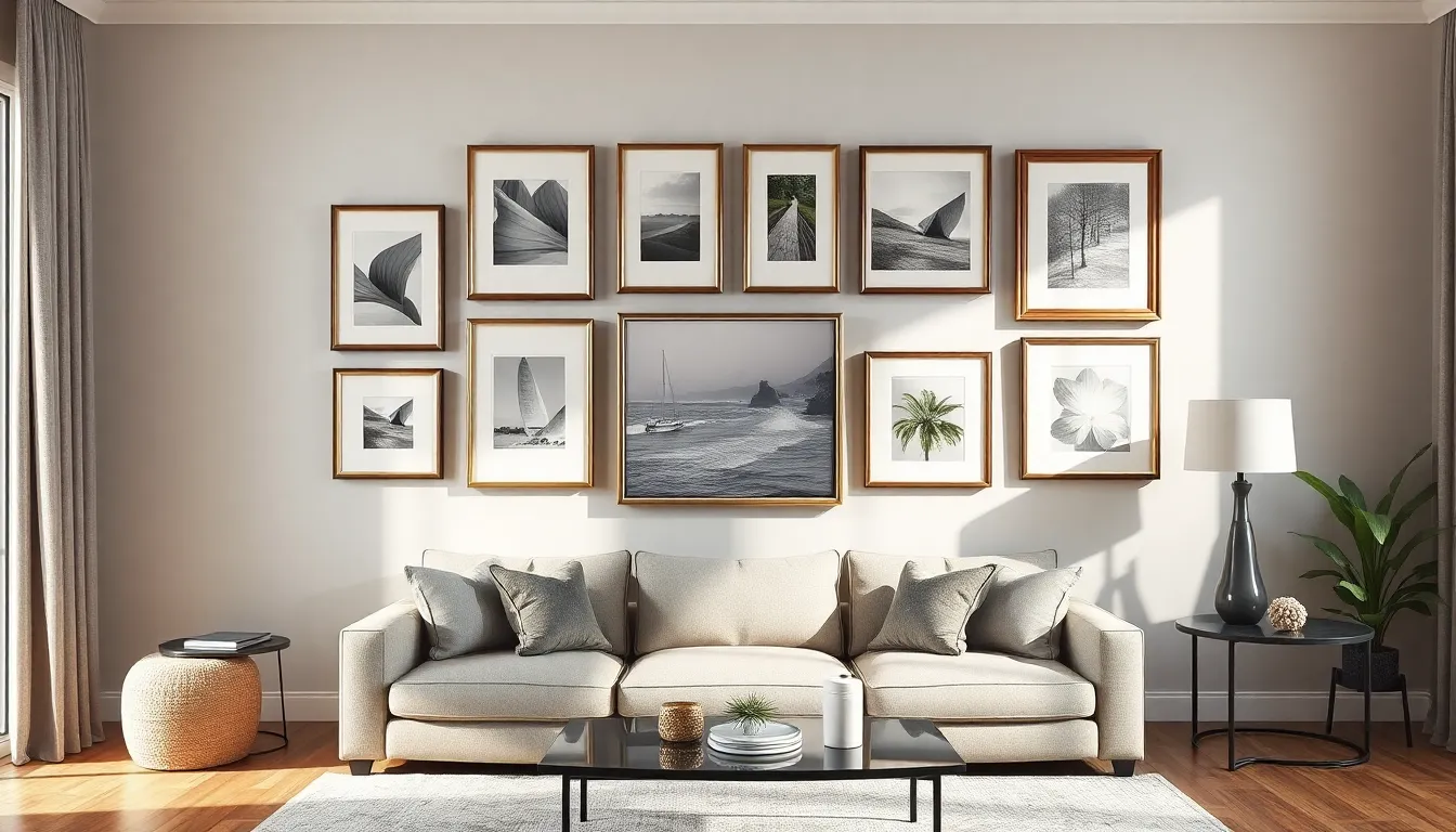 25 Stunning Living Room Frame Ideas That Will Transform Your Walls in 2025 8 25 Stunning Living Room Frame Ideas That Will Transform Your Walls in 2025 7