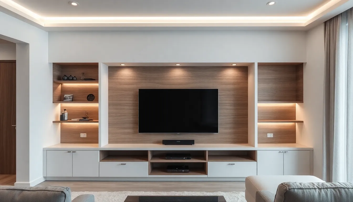 27 Stunning Living Room TV Wall Ideas That Transform Any Space (2025 Guide) 8 27 Stunning Living Room TV Wall Ideas That Transform Any Space (2025 Guide) 7