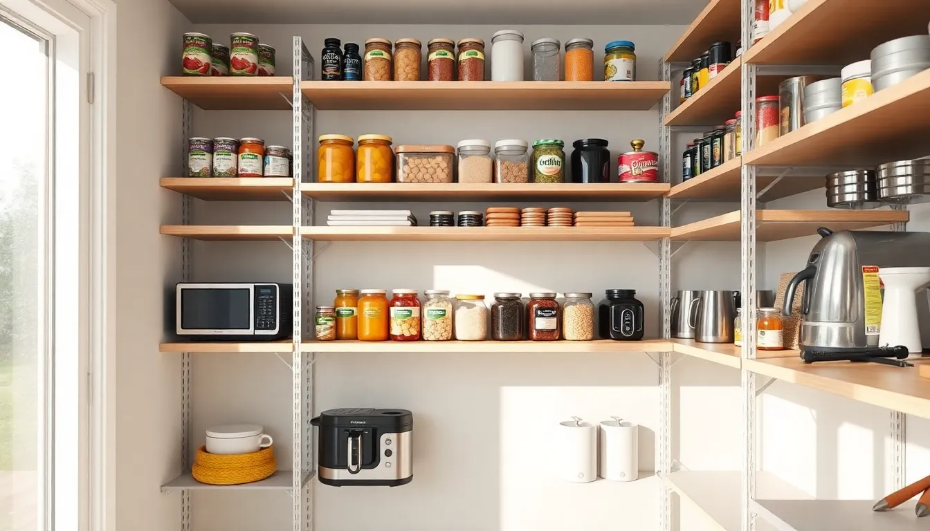 27 Genius Pantry Shelving Ideas That Will Transform Your Kitchen Storage 8 27 Genius Pantry Shelving Ideas That Will Transform Your Kitchen Storage 7