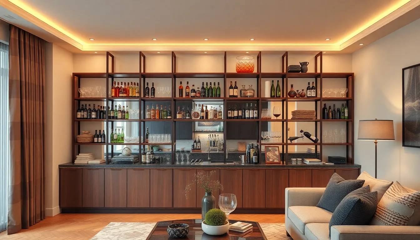25 Stunning Bar Ideas for Living Room That Will Transform Your Space 10 25 Stunning Bar Ideas for Living Room That Will Transform Your Space 9