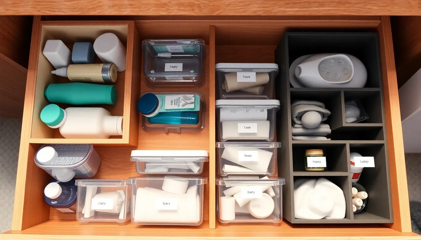 37 Bathroom Organization Ideas That'll Save You 30+ Minutes Per Week 10 37 Bathroom Organization Ideas That'll Save You 30+ Minutes Per Week 9