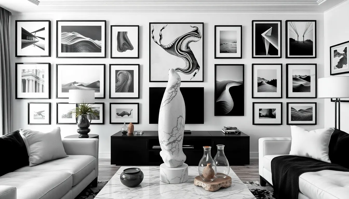 25 Stunning Black and White Living Room Ideas That'll Transform Your Space 10 25 Stunning Black and White Living Room Ideas That'll Transform Your Space 9