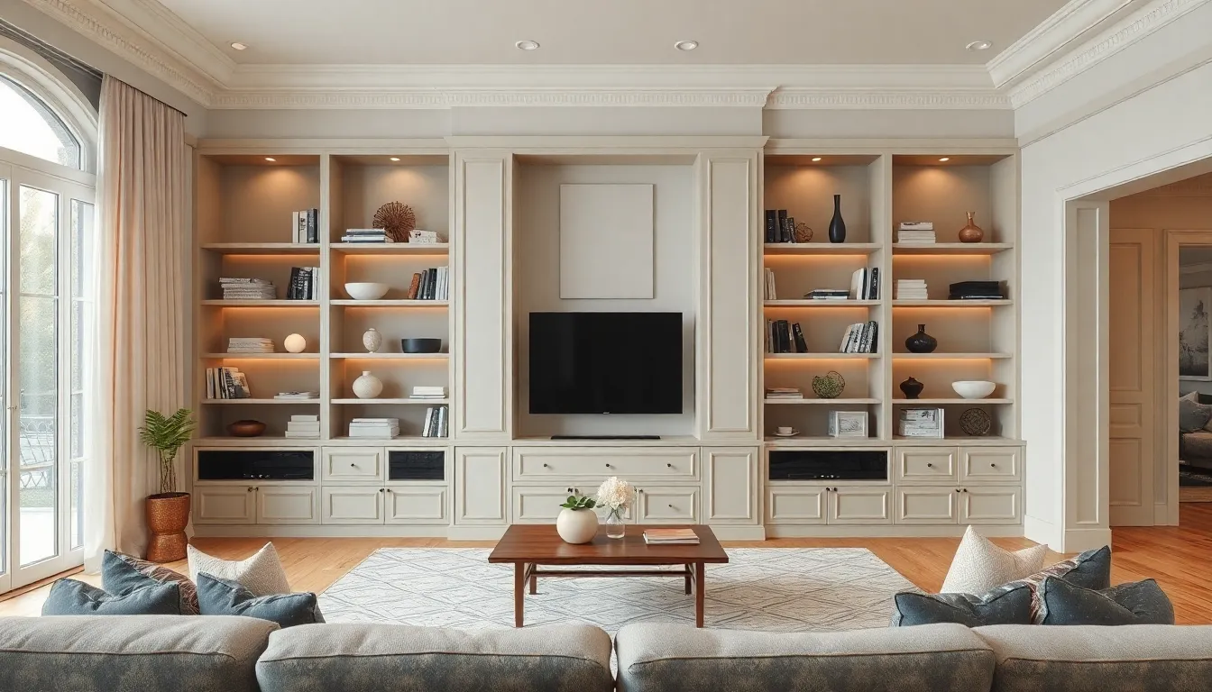 25 Stunning Built-In Bookcase Ideas for Living Room That'll Transform Your Space 10 25 Stunning Built-In Bookcase Ideas for Living Room That'll Transform Your Space 9