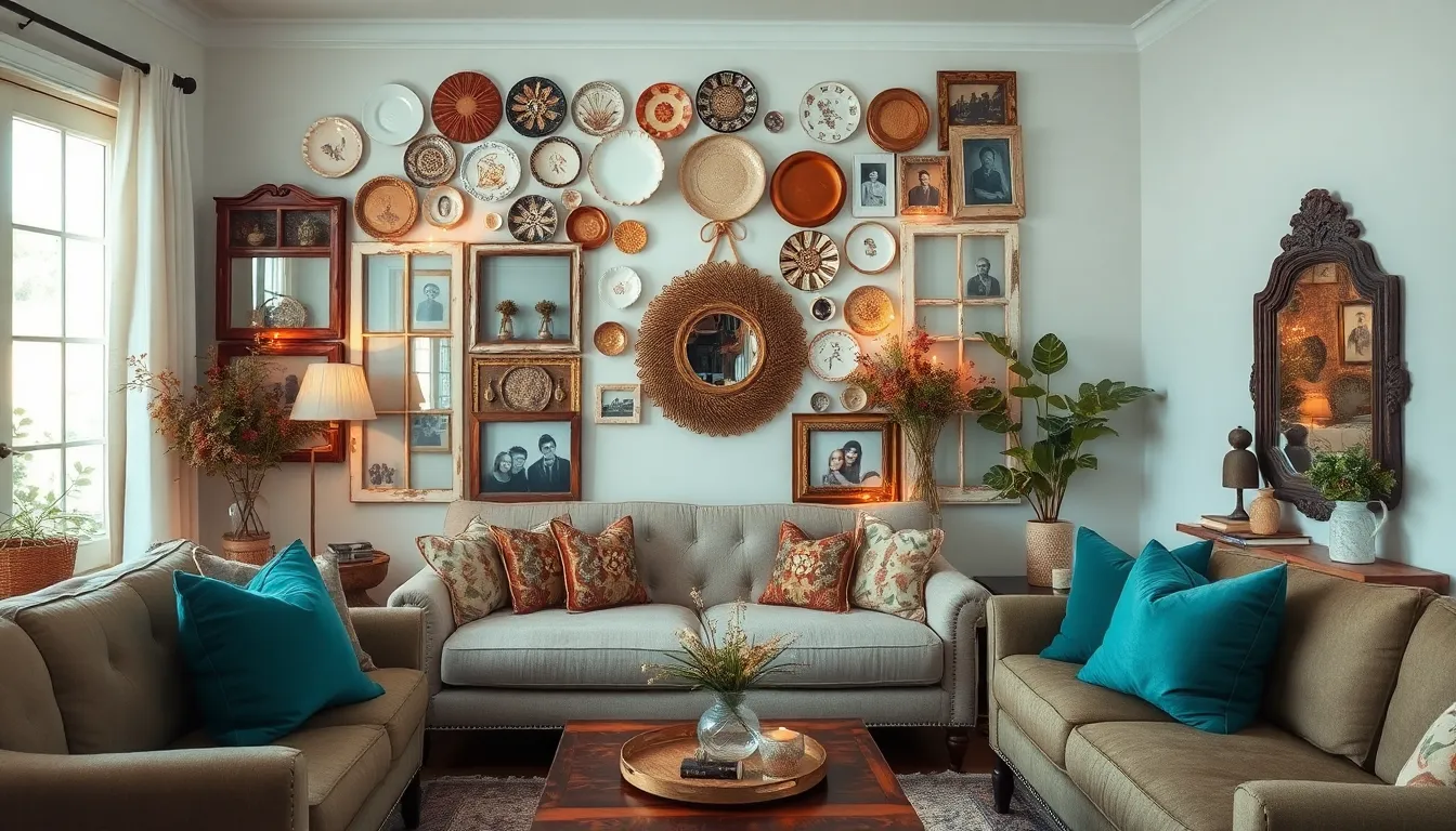 25 Budget-Friendly DIY Wall Decor Ideas for Living Room That Look Expensive 10 25 Budget-Friendly DIY Wall Decor Ideas for Living Room That Look Expensive 9