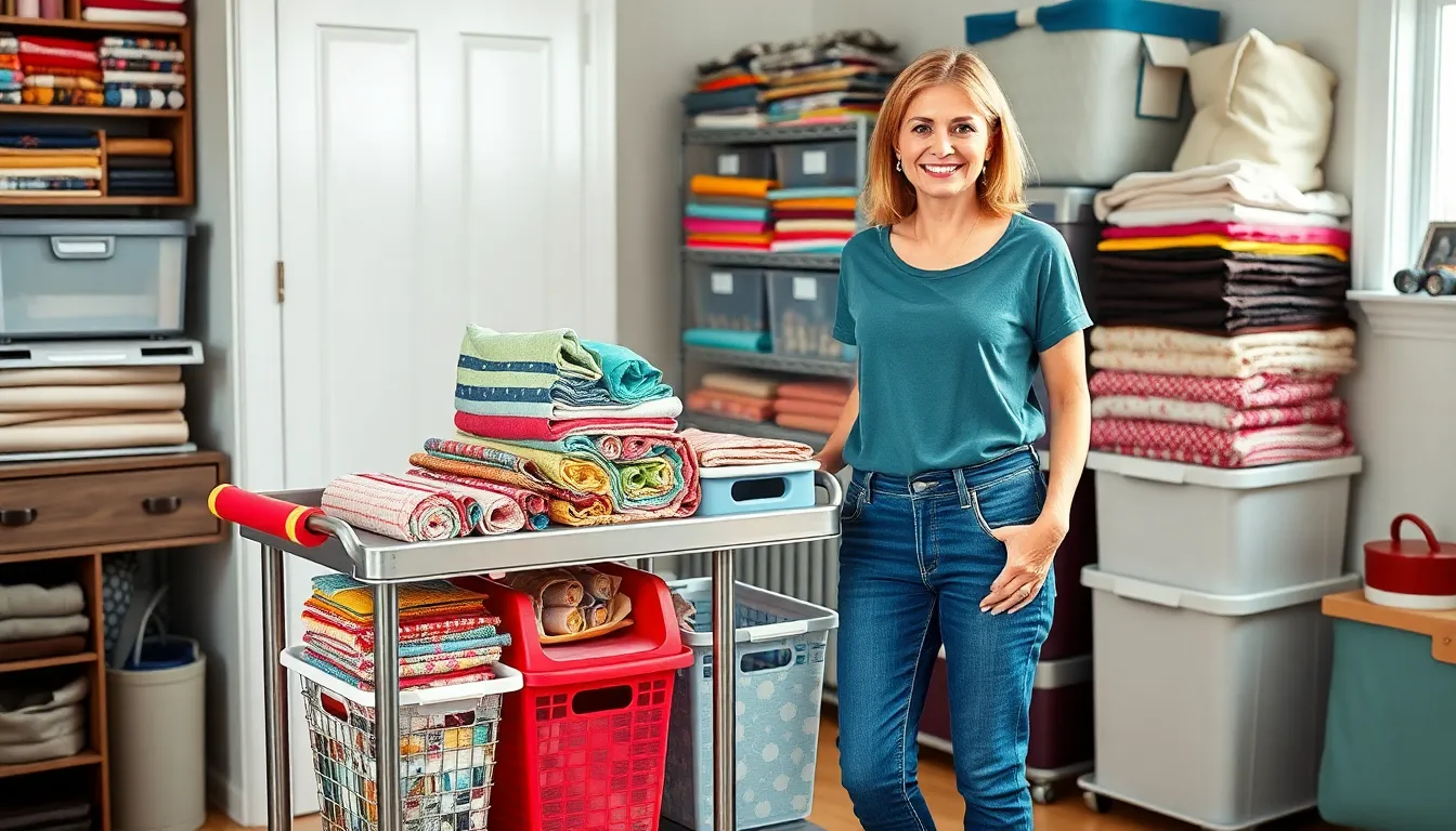 25 Genius Fabric Storage Ideas That'll Transform Your Craft Room in 2025 10 25 Genius Fabric Storage Ideas That'll Transform Your Craft Room in 2025 9