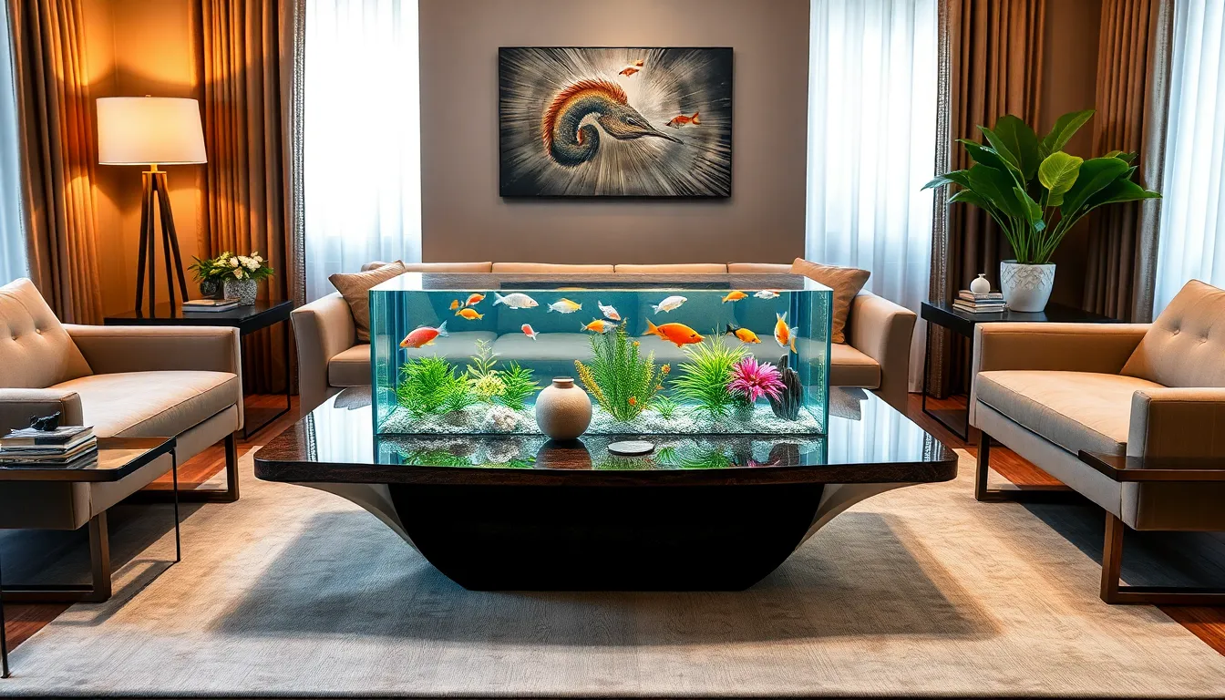 27 Stunning Fish Tank Ideas for Living Room That Will Transform Your Space 10 27 Stunning Fish Tank Ideas for Living Room That Will Transform Your Space 9