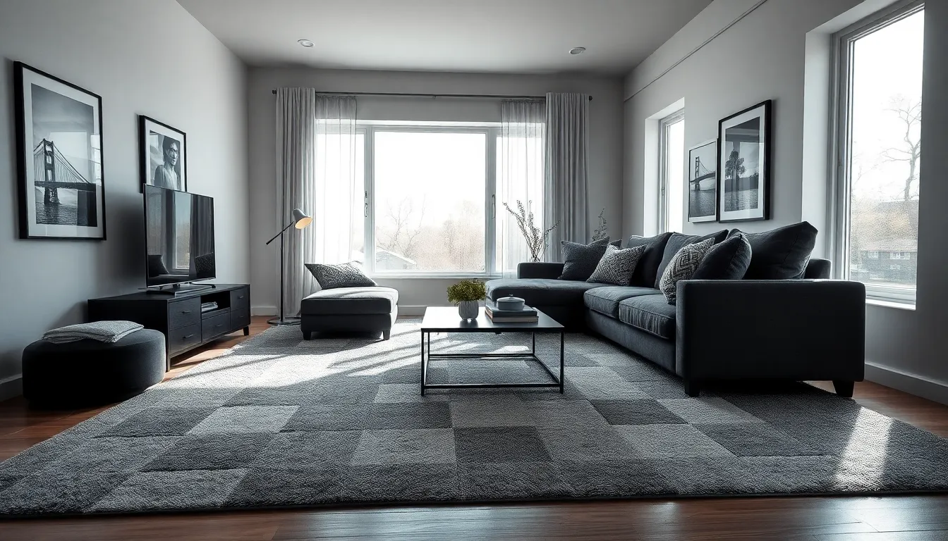 27 Stunning Grey Carpet Living Room Ideas That Actually Look Expensive 10 27 Stunning Grey Carpet Living Room Ideas That Actually Look Expensive 9