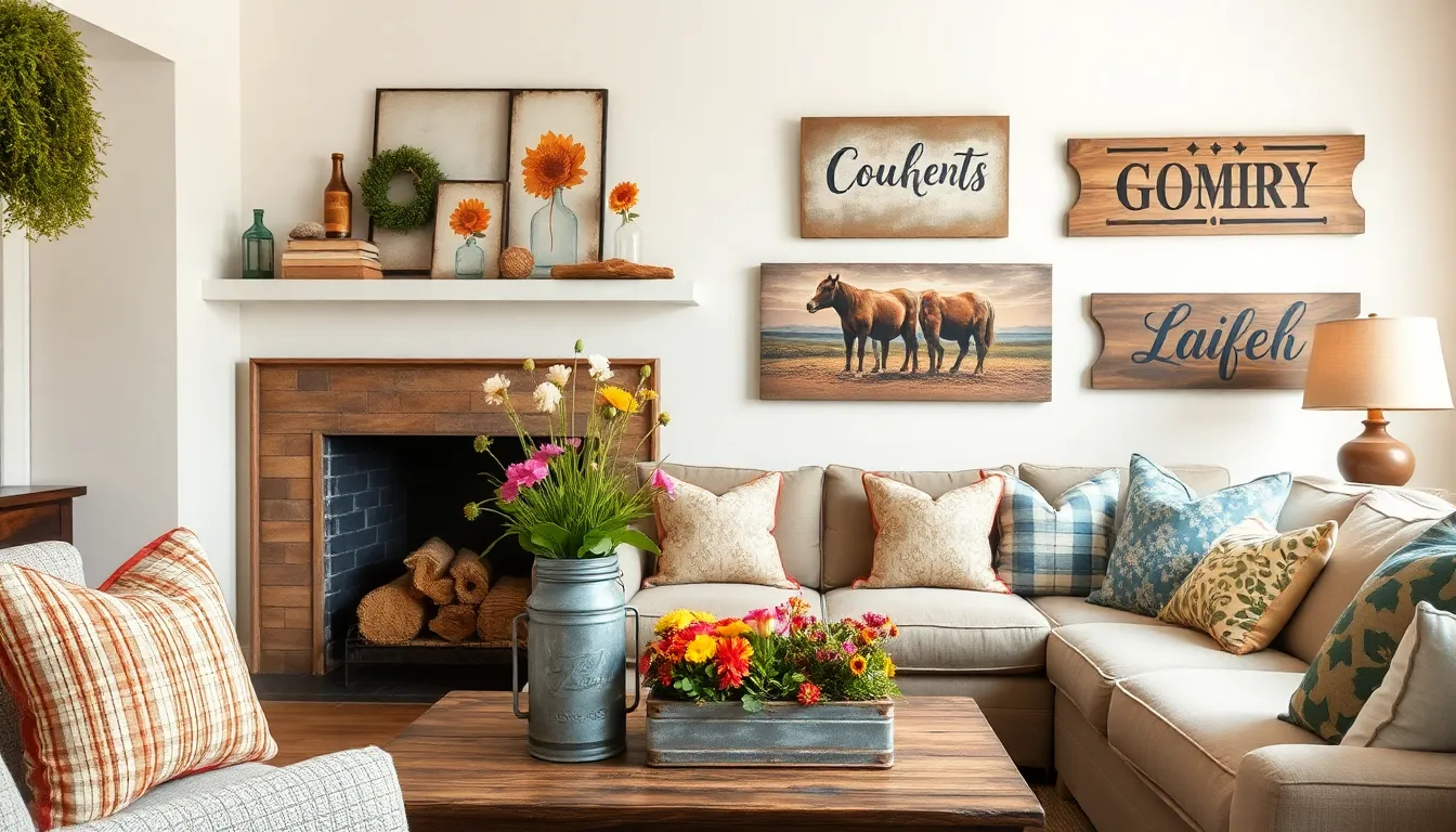 35 Country Living Room Ideas to Create Your Perfect Cozy Farmhouse Retreat 10 35 Country Living Room Ideas to Create Your Perfect Cozy Farmhouse Retreat 9