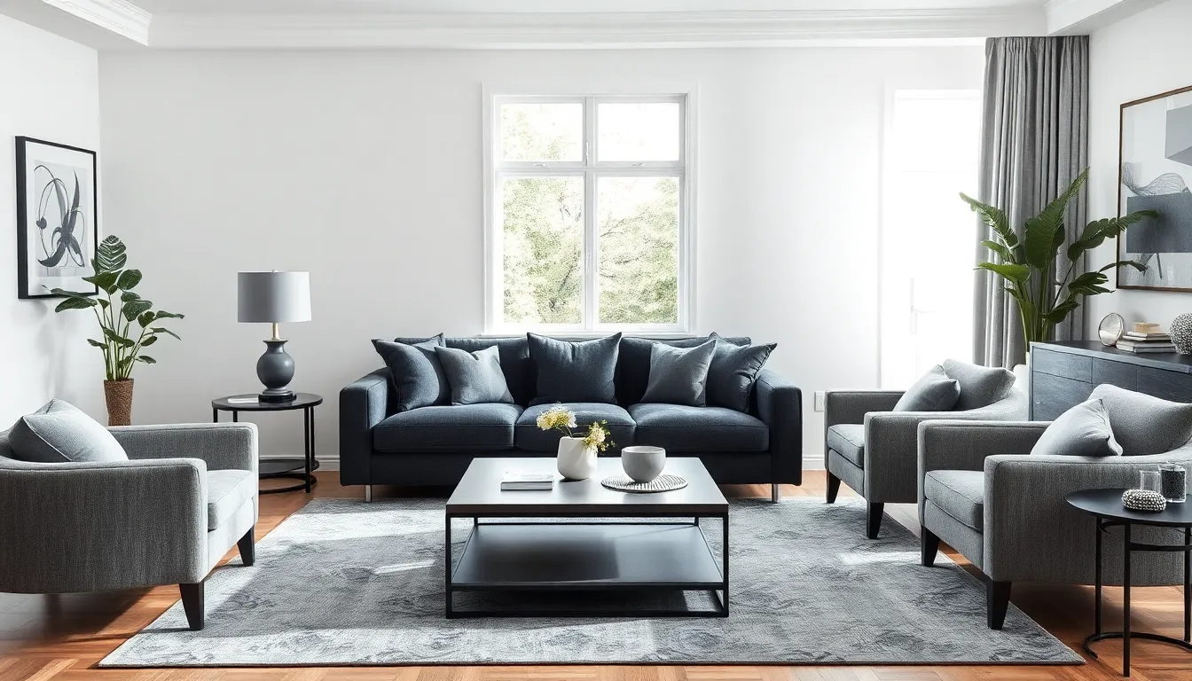 47 Stunning Grey Living Room Ideas That Will Transform Your Space 10 47 Stunning Grey Living Room Ideas That Will Transform Your Space 9
