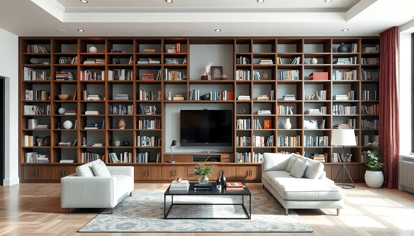 25 Creative Living Room Shelf Ideas That Transform Any Space (2025 Guide) 10 25 Creative Living Room Shelf Ideas That Transform Any Space (2025 Guide) 9