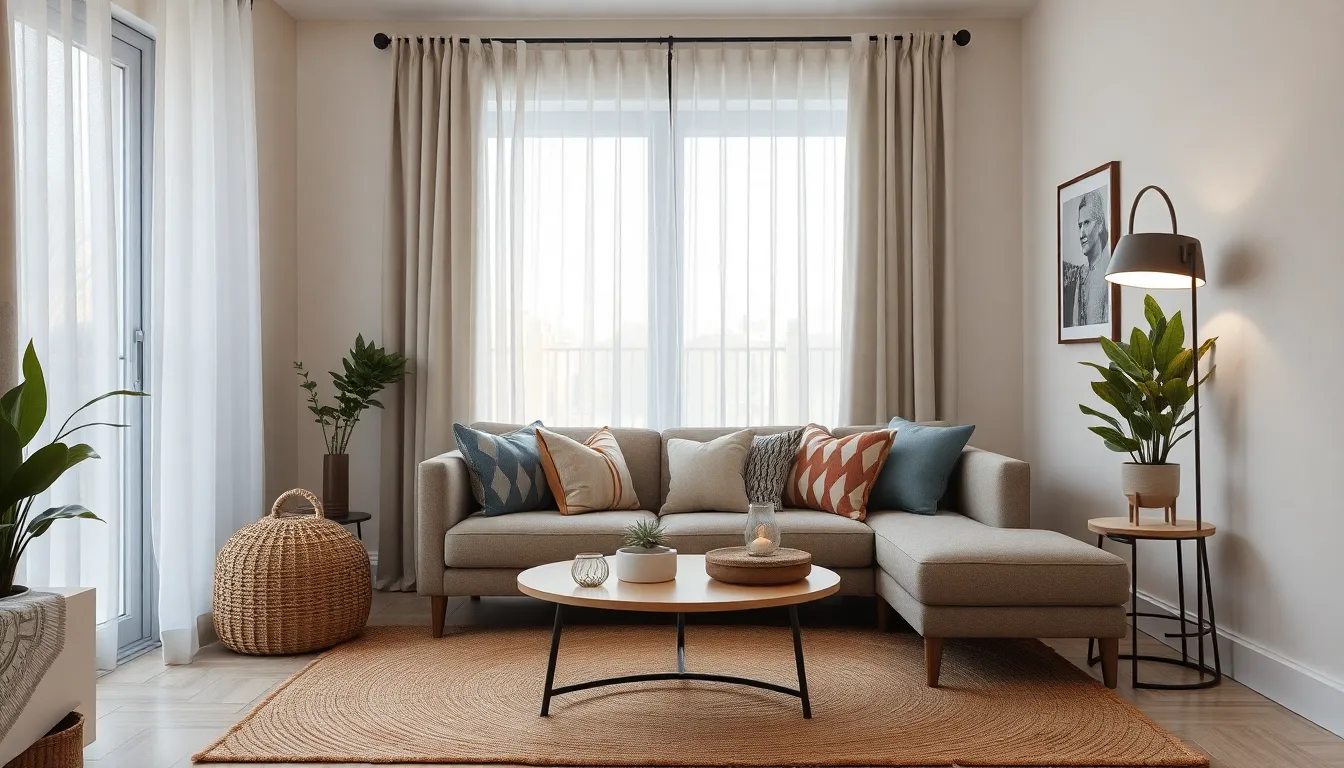 25 Smart Ideas to Decorate Small Living Room (Make It Look Bigger!) 9