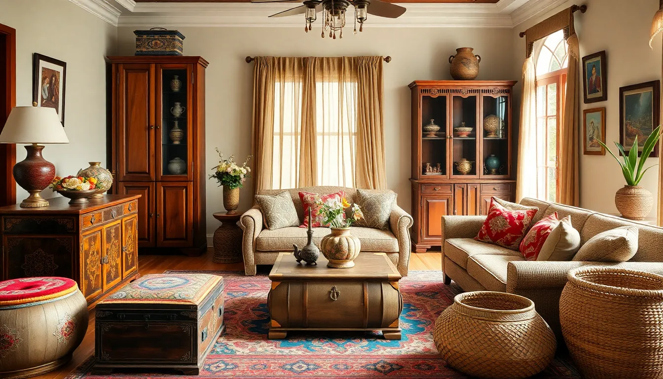 25 Stunning Indian Living Room Ideas to Transform Your Home with Vibrant Colors 9