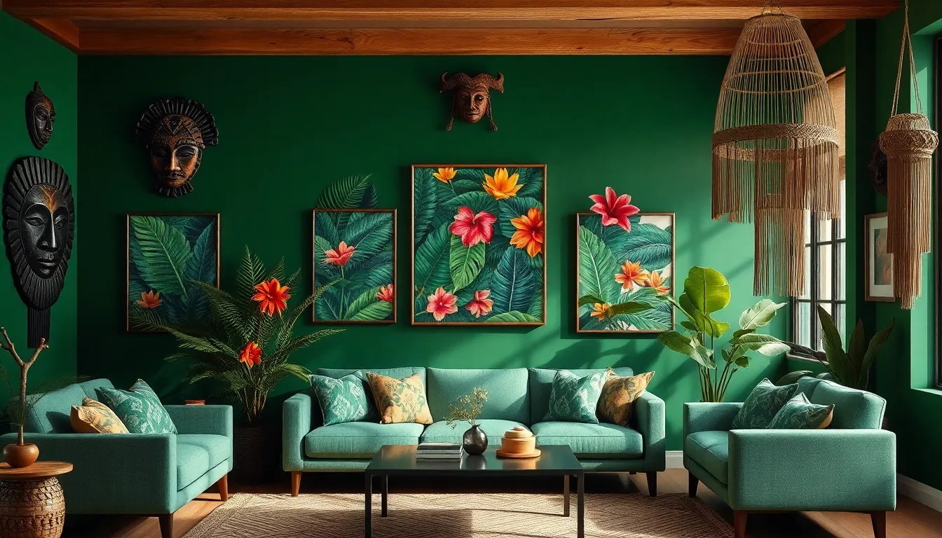 Transform Your Living Room: 15 Stunning Jungle Theme Decorating Ideas That Actually Work 10 Transform Your Living Room: 15 Stunning Jungle Theme Decorating Ideas That Actually Work 9