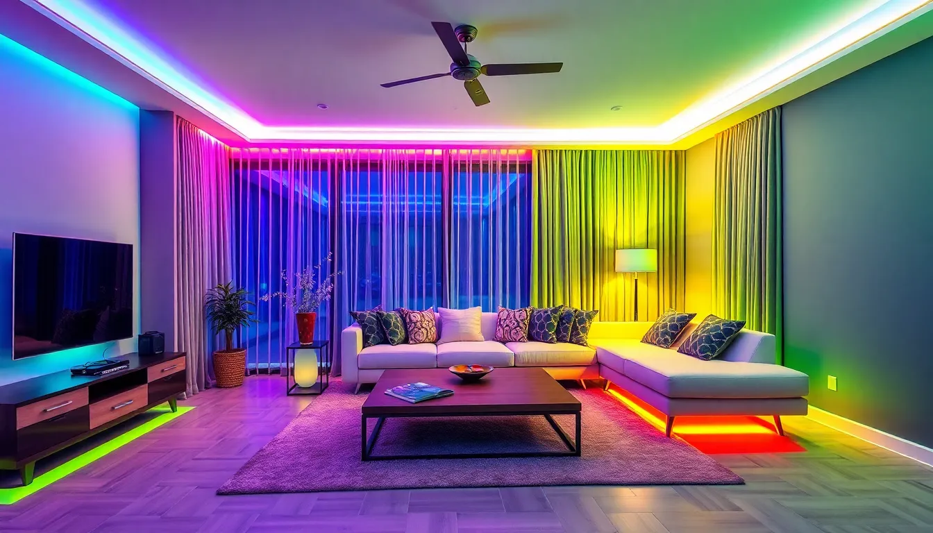 25 Stunning LED Lighting Ideas for Living Room That Transform Any Space 9