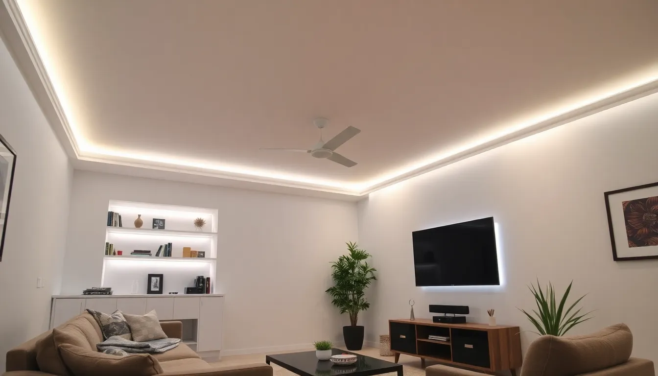 12 Smart Lighting Ideas for Low Ceiling Living Rooms That Actually Work 10 12 Smart Lighting Ideas for Low Ceiling Living Rooms That Actually Work 9