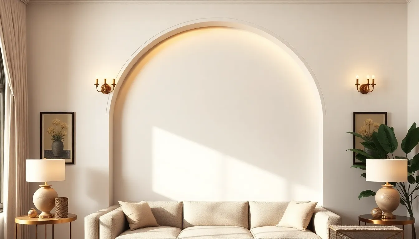 25 Stunning Living Room Arch Wall Decor Ideas That Transform Your Space 10 25 Stunning Living Room Arch Wall Decor Ideas That Transform Your Space 9