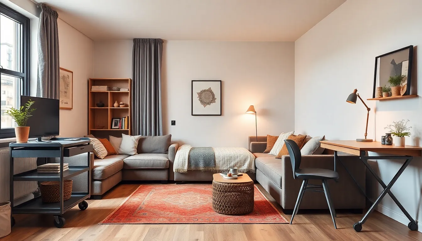 27 Genius Living Room Bedroom Combo Ideas That Actually Work in Small Spaces 10 27 Genius Living Room Bedroom Combo Ideas That Actually Work in Small Spaces 9