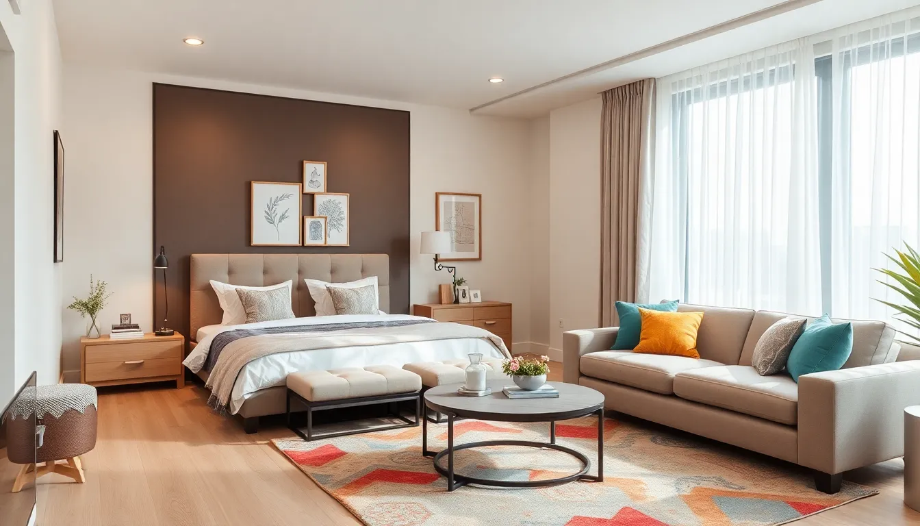 25 Genius Living Room Bedroom Ideas That Actually Work in Small Spaces 10 25 Genius Living Room Bedroom Ideas That Actually Work in Small Spaces 9