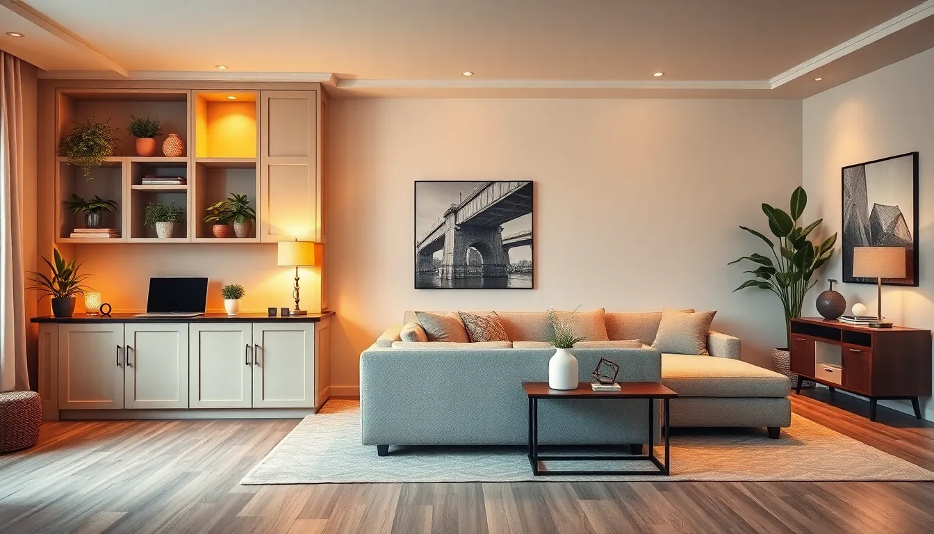 25 Creative Living Room Divider Ideas to Transform Your Open Floor Plan 10 25 Creative Living Room Divider Ideas to Transform Your Open Floor Plan 9