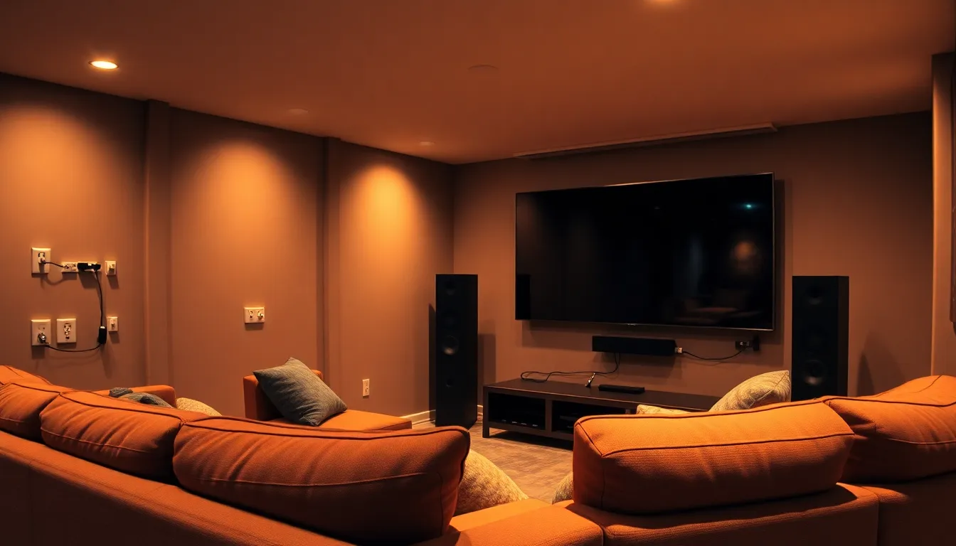 25 Basement TV Room Ideas That Transform Your Space Into the Ultimate Entertainment Hub 12 25 Basement TV Room Ideas That Transform Your Space Into the Ultimate Entertainment Hub 11