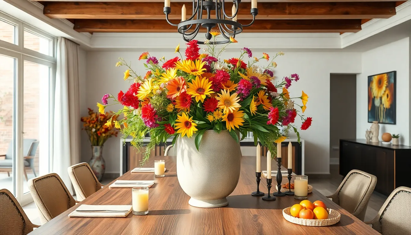 25 Stunning Dining Room Table Centerpiece Ideas to Transform Your Space 12 25 Stunning Dining Room Table Centerpiece Ideas to Transform Your Space 11