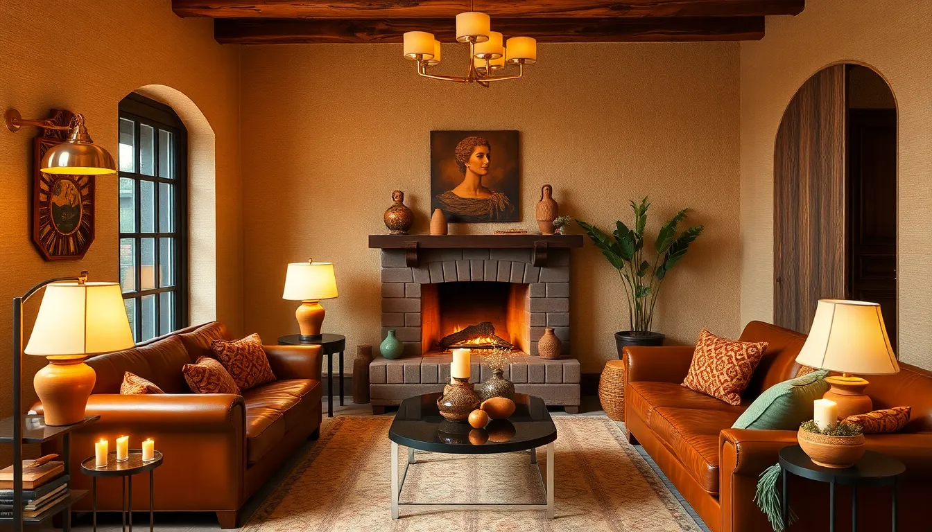 27 Stunning Earth Tone Living Room Ideas That'll Transform Your Space 12 27 Stunning Earth Tone Living Room Ideas That'll Transform Your Space 11