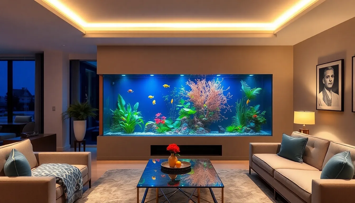 27 Stunning Fish Tank Ideas for Living Room That Will Transform Your Space 12 27 Stunning Fish Tank Ideas for Living Room That Will Transform Your Space 11