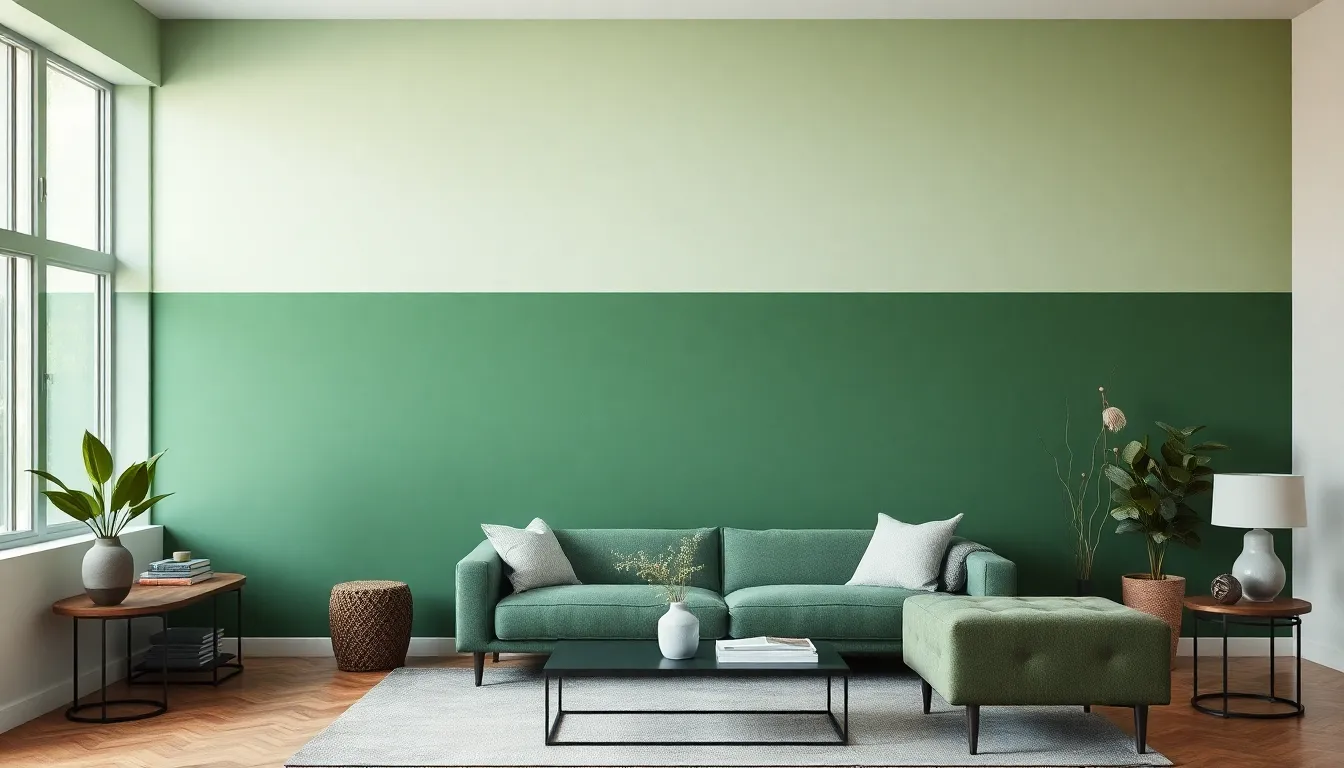 27 Stunning Green Paint Ideas for Living Room Walls That Transform Any Space 12 27 Stunning Green Paint Ideas for Living Room Walls That Transform Any Space 11