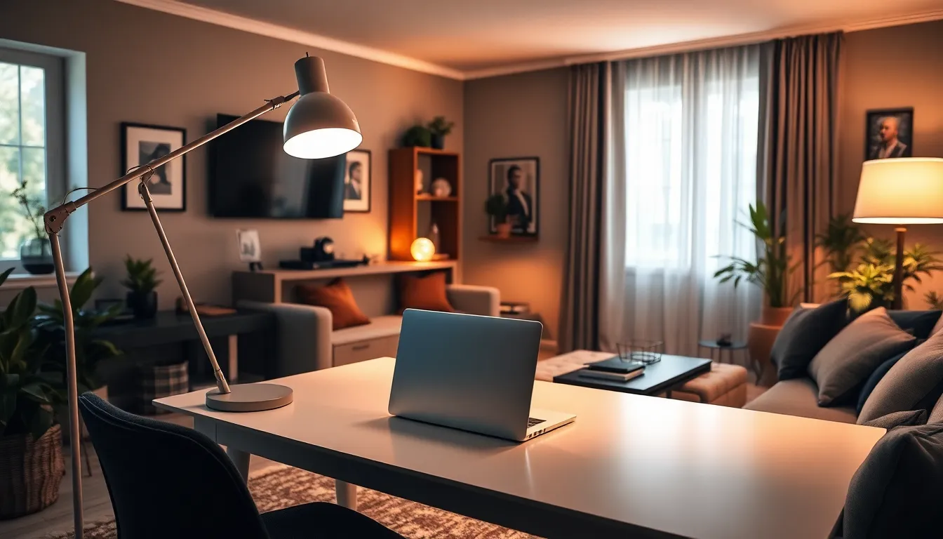 25 Genius Home Office in Living Room Ideas That Actually Work in Small Spaces 12 25 Genius Home Office in Living Room Ideas That Actually Work in Small Spaces 11