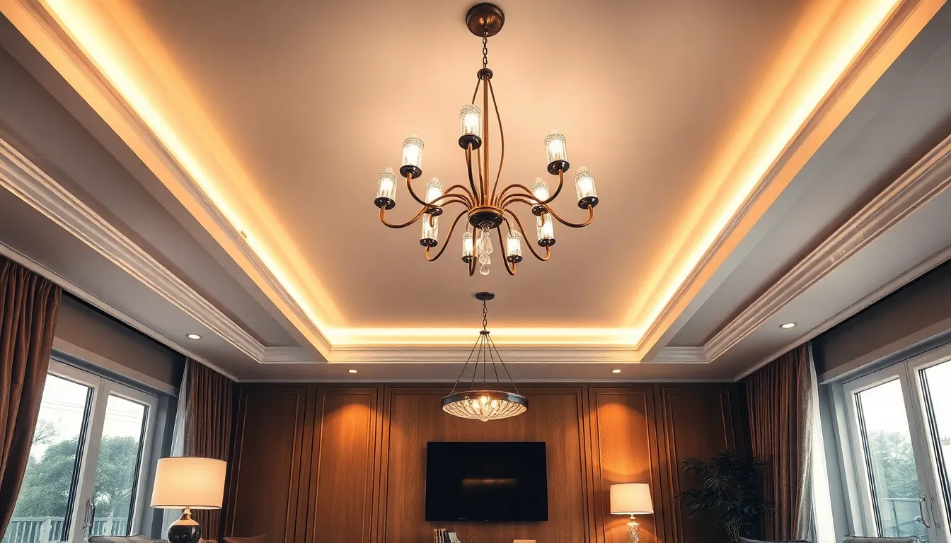 47 Stunning Ceiling Light Ideas for Living Room That'll Transform Your Space 12 47 Stunning Ceiling Light Ideas for Living Room That'll Transform Your Space 11