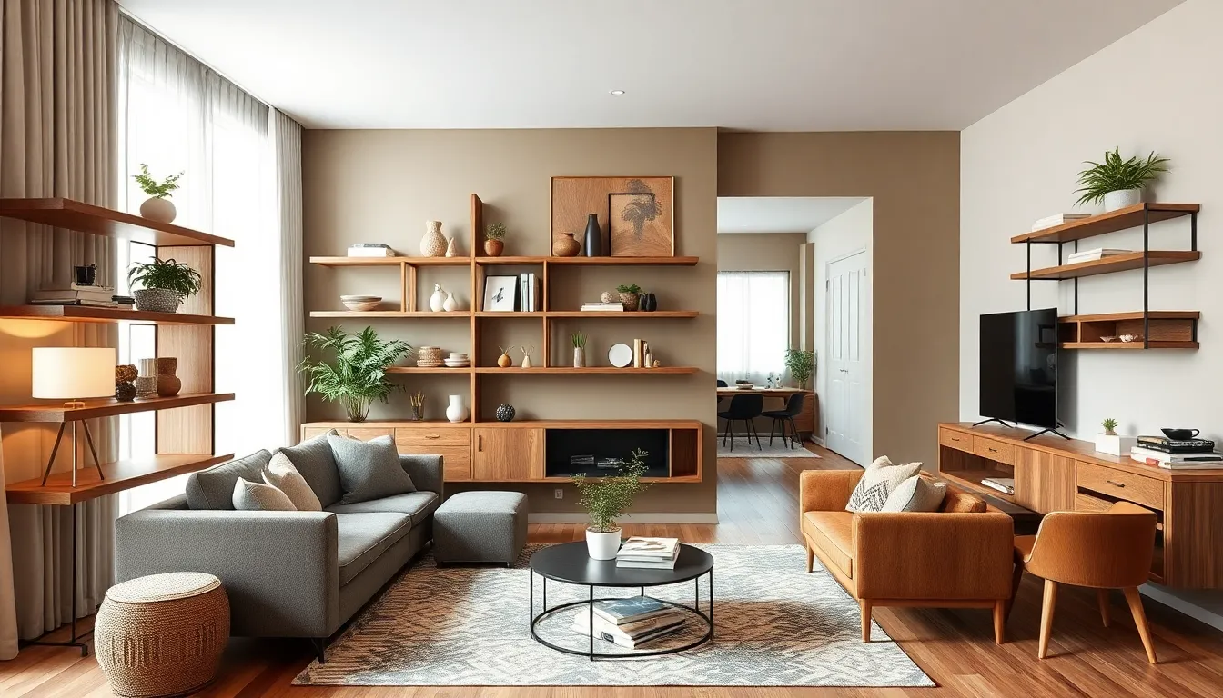 25 Creative Floating Shelf Ideas for Your Living Room (Transform Any Space!) 12 25 Creative Floating Shelf Ideas for Your Living Room (Transform Any Space!) 11