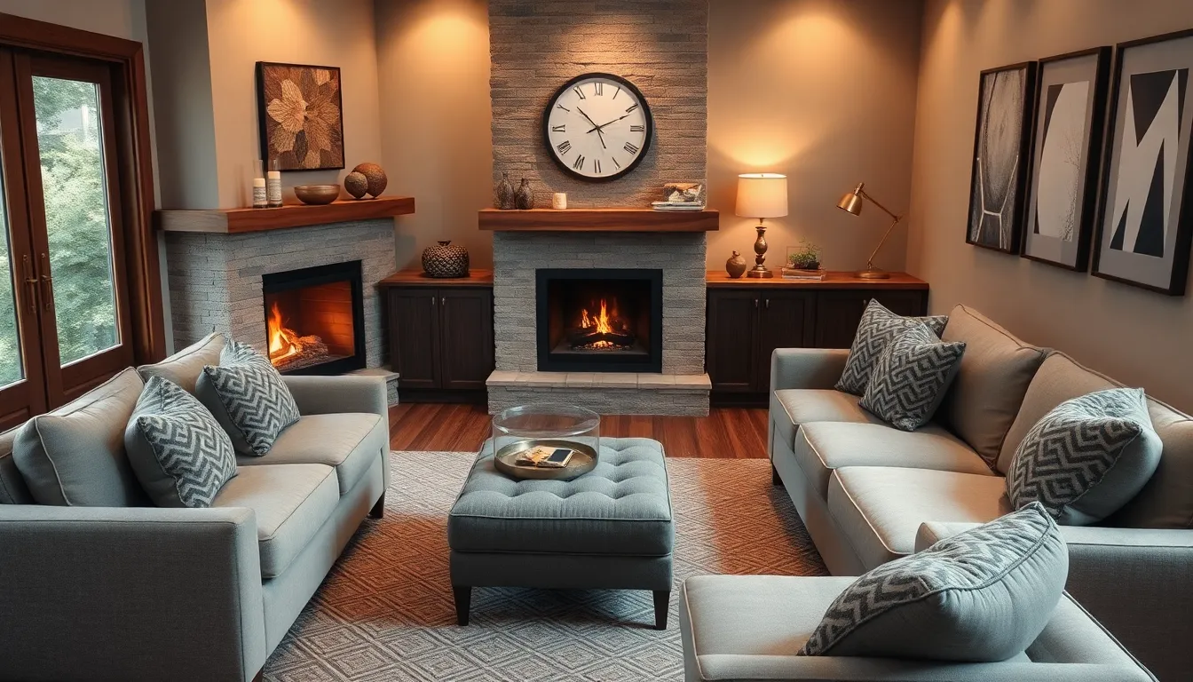 25 Genius Ideas for Small Living Room with Fireplace (Space-Saving Tips!) 12 25 Genius Ideas for Small Living Room with Fireplace (Space-Saving Tips!) 11
