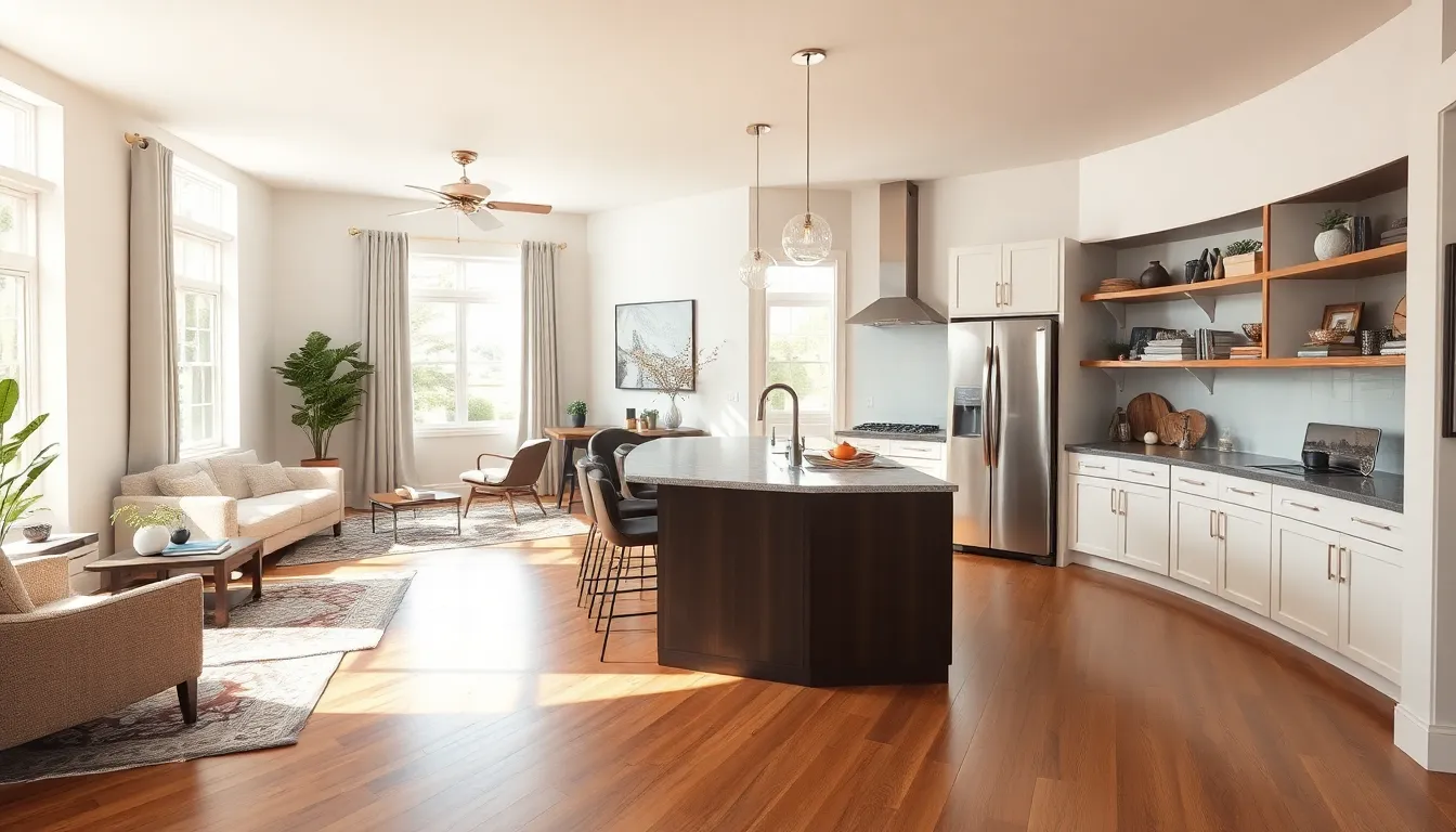 30 Smart Ideas for Small Living Room with Kitchen Combos That Actually Work 12 30 Smart Ideas for Small Living Room with Kitchen Combos That Actually Work 11