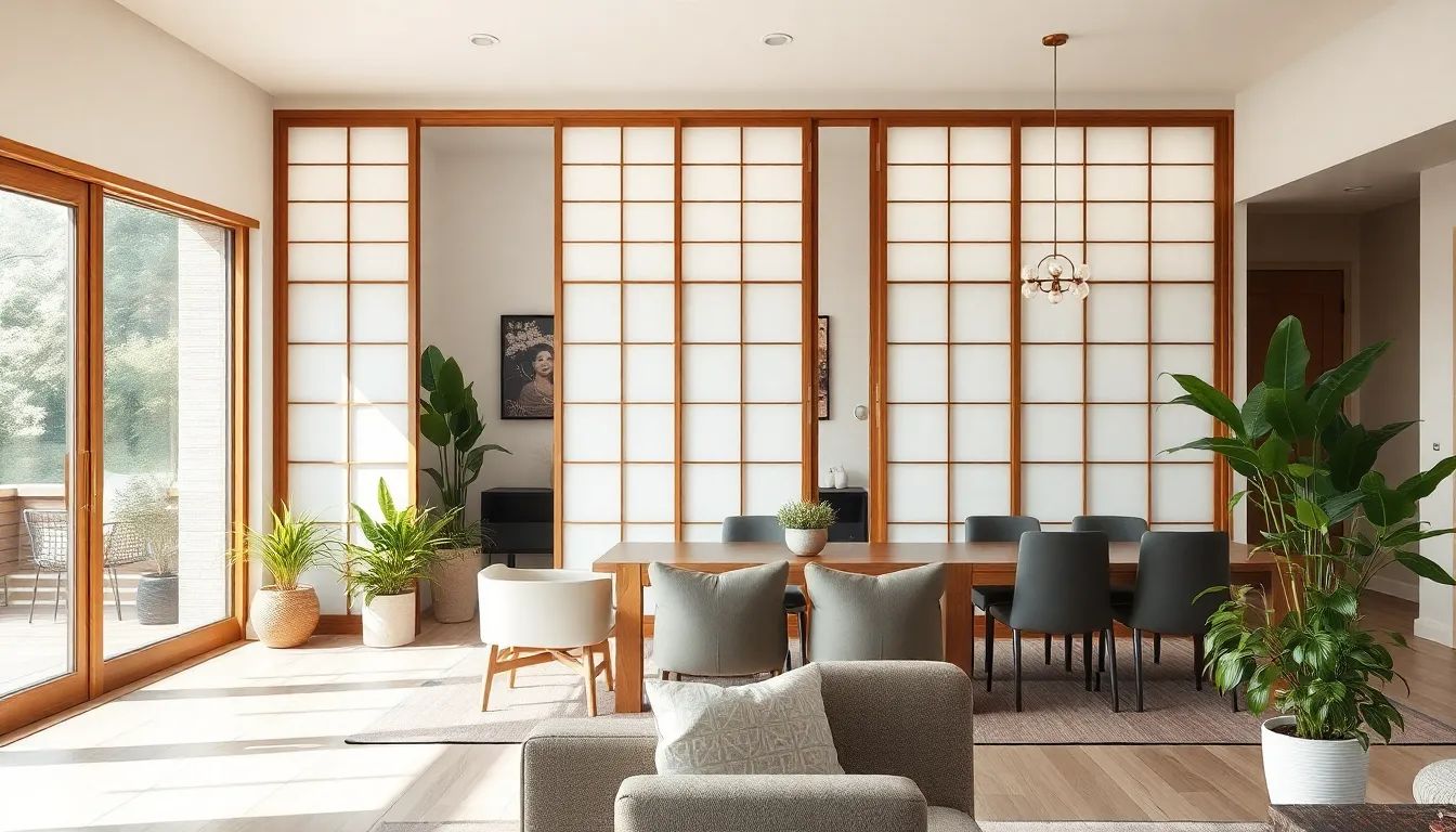 12 Creative Ideas to Separate Dining Room From Living Room Without Walls 12 12 Creative Ideas to Separate Dining Room From Living Room Without Walls 11