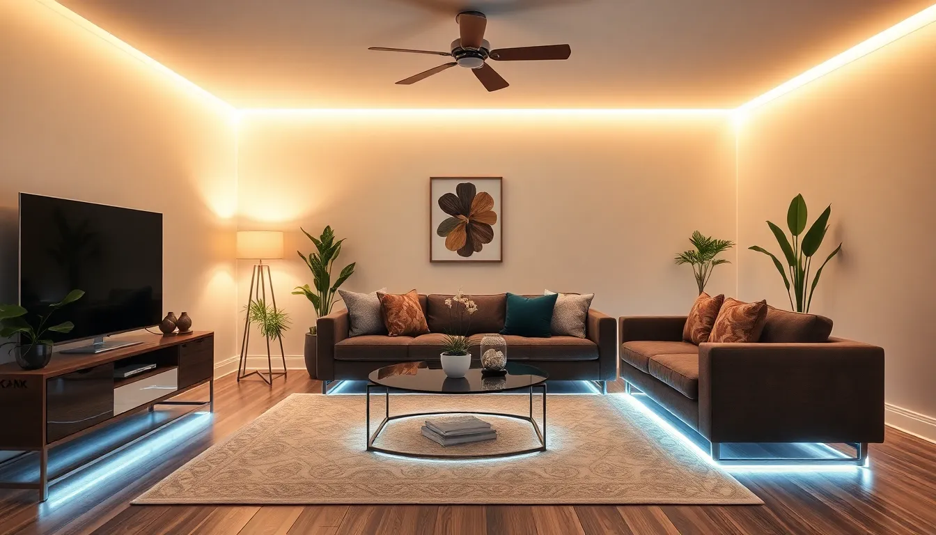 25 Stunning LED Lighting Ideas for Living Room That Transform Any Space 11