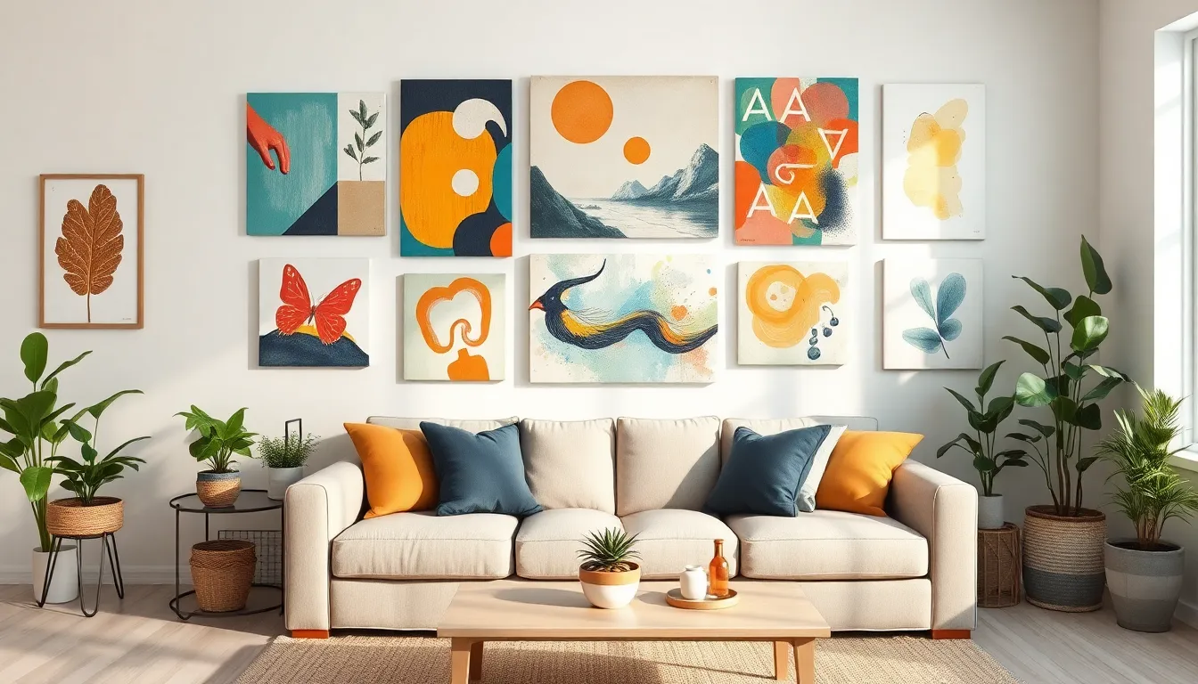 25 Living Room Art Ideas That Transform Any Space (Budget-Friendly Guide) 12 25 Living Room Art Ideas That Transform Any Space (Budget-Friendly Guide) 11