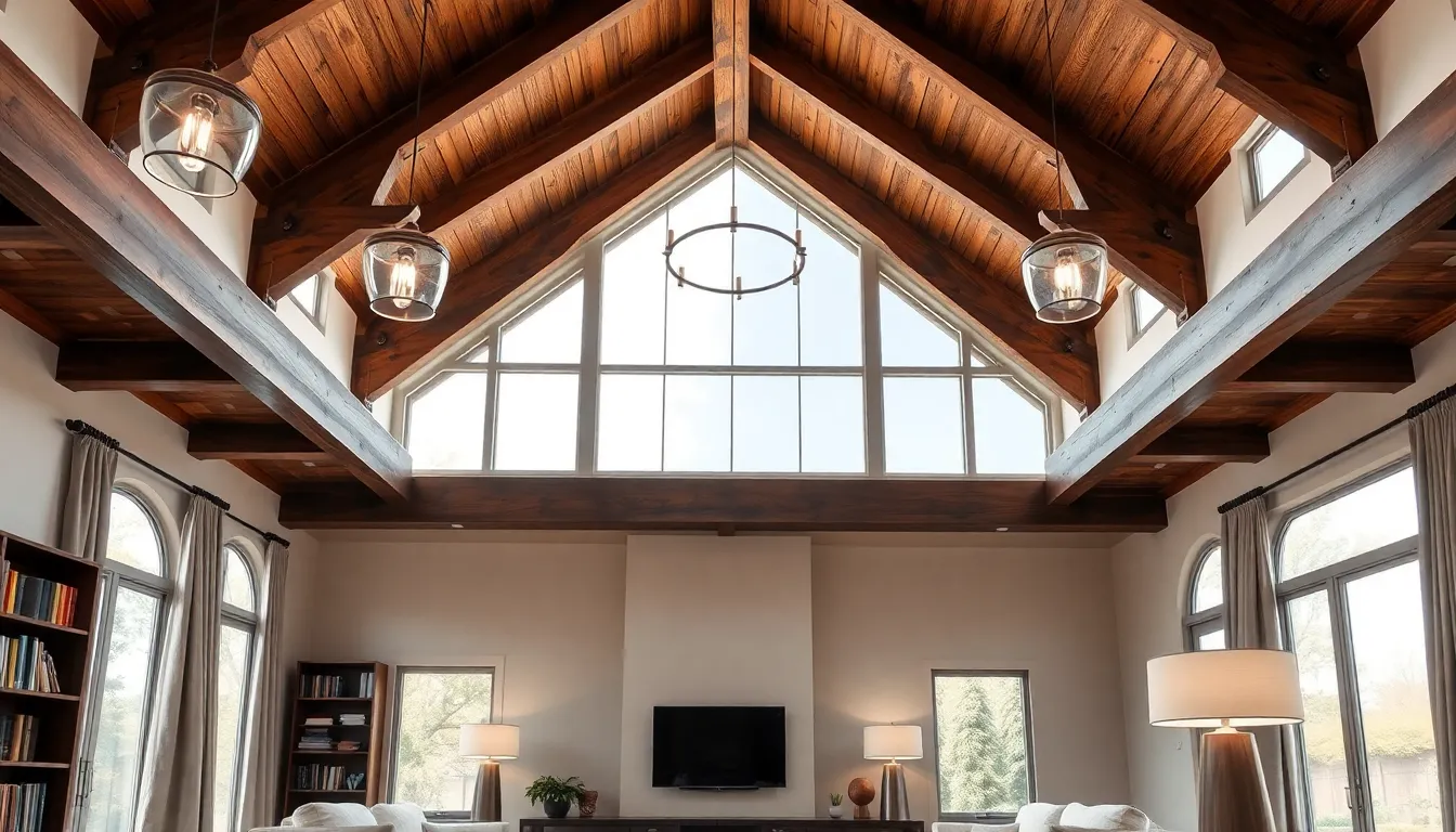 27 Stunning Living Room Ceiling Ideas That Will Transform Your Space in 2025 12 27 Stunning Living Room Ceiling Ideas That Will Transform Your Space in 2025 11
