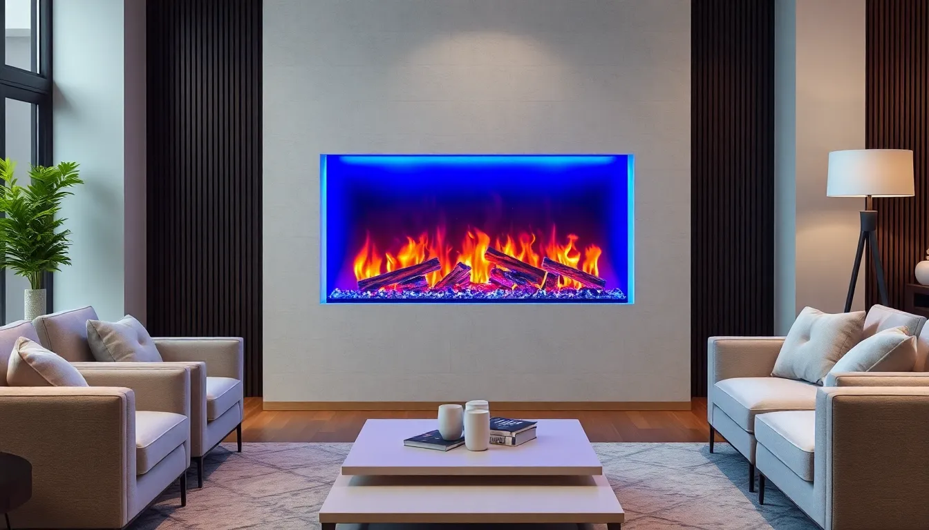 25 Stunning Living Room Electric Fireplace Ideas That'll Transform Your Space 11