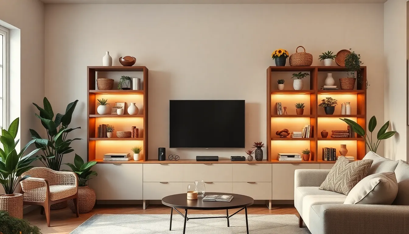 25 Living Room Entertainment Center Ideas That'll Transform Your Space 12 25 Living Room Entertainment Center Ideas That'll Transform Your Space 11