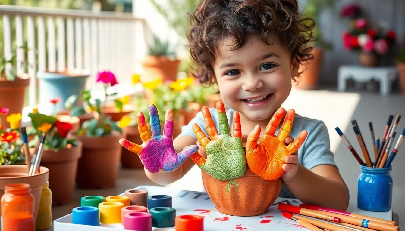 25 Creative Painting Pots Ideas to Transform Your Garden (Easy DIY Guide) 12 25 Creative Painting Pots Ideas to Transform Your Garden (Easy DIY Guide) 11