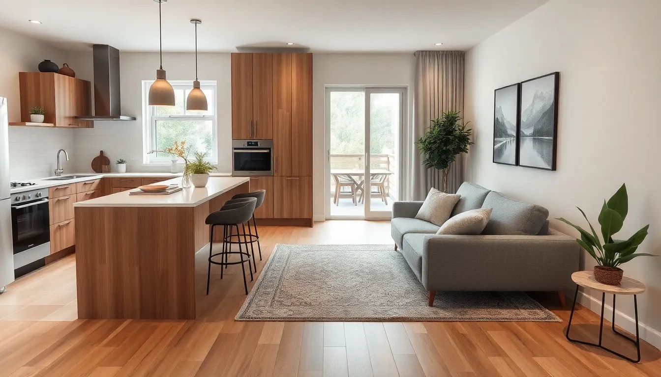 25 Small Open Plan Kitchen Living Room Ideas That'll Transform Your Tiny Apartment 13