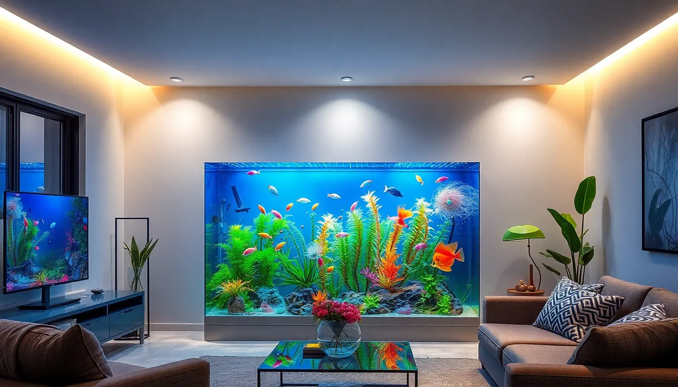 27 Stunning Fish Tank Ideas for Living Room That Will Transform Your Space 14 27 Stunning Fish Tank Ideas for Living Room That Will Transform Your Space 13
