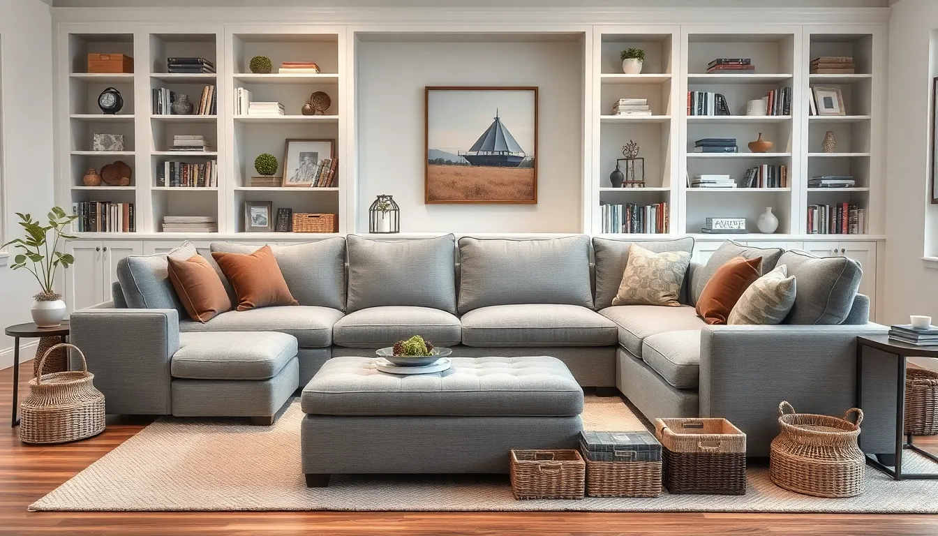 25 Grey Sectional Living Room Ideas That Will Transform Your Space 14 25 Grey Sectional Living Room Ideas That Will Transform Your Space 13