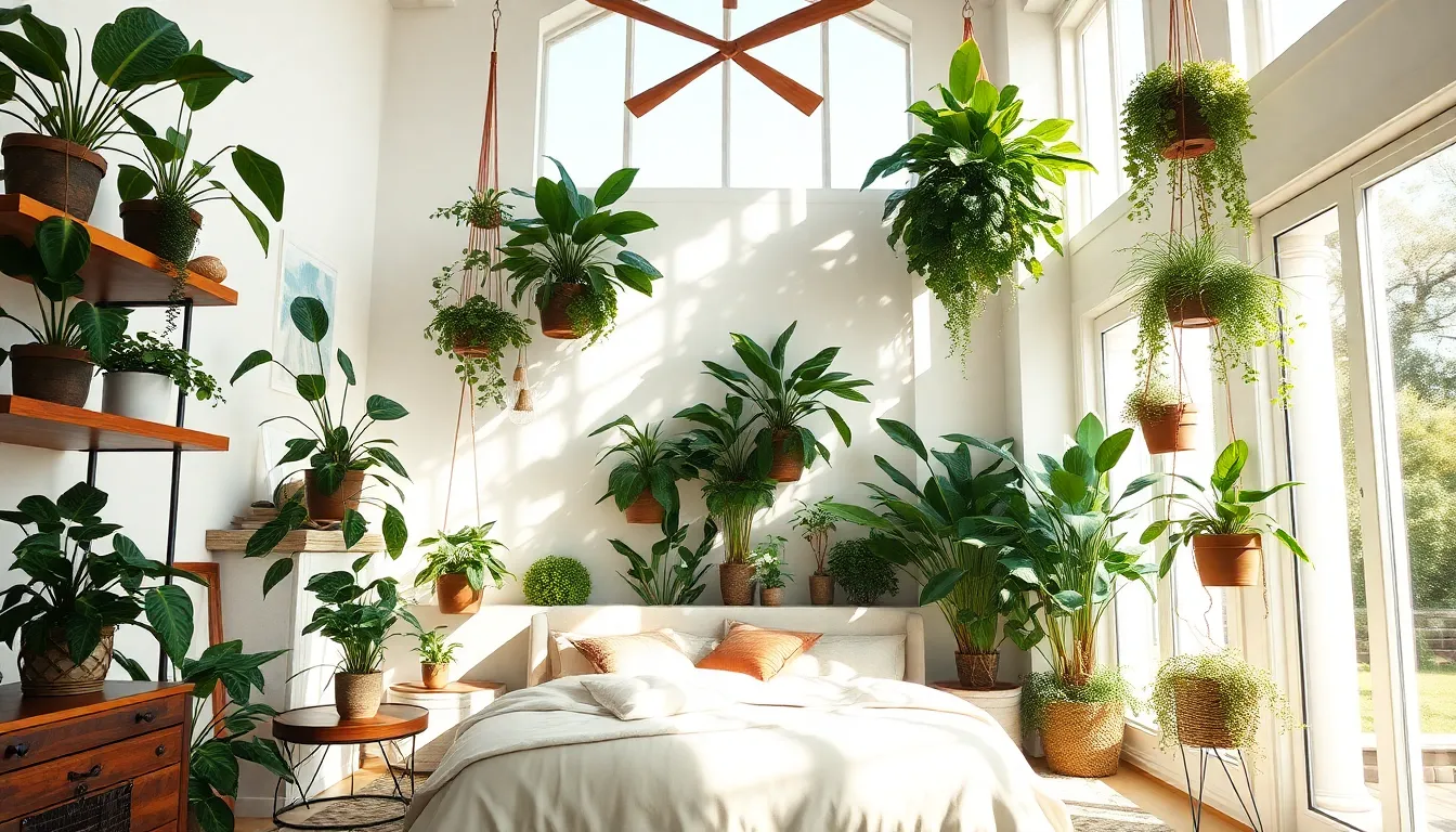 27 High Ceiling Bedroom Ideas That Transform Your Space Into a Cozy Retreat 13