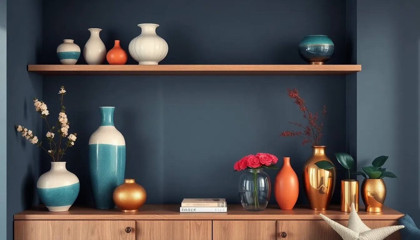 25 Stunning Ideas for Decorating Shelves in Living Room (Budget-Friendly Tips) 14 25 Stunning Ideas for Decorating Shelves in Living Room (Budget-Friendly Tips) 13