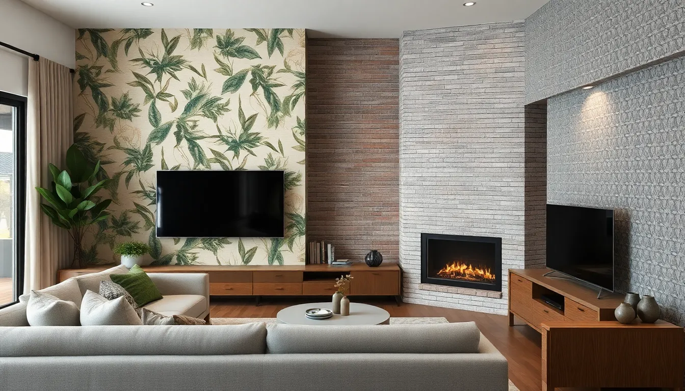 25 Stunning Living Room Wallpaper Ideas That Will Transform Your Space in 2025 13