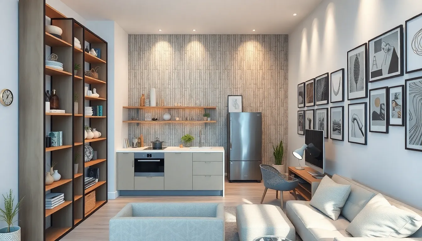 30 Smart Ideas for Small Living Room with Kitchen Combos That Actually Work 14 30 Smart Ideas for Small Living Room with Kitchen Combos That Actually Work 13