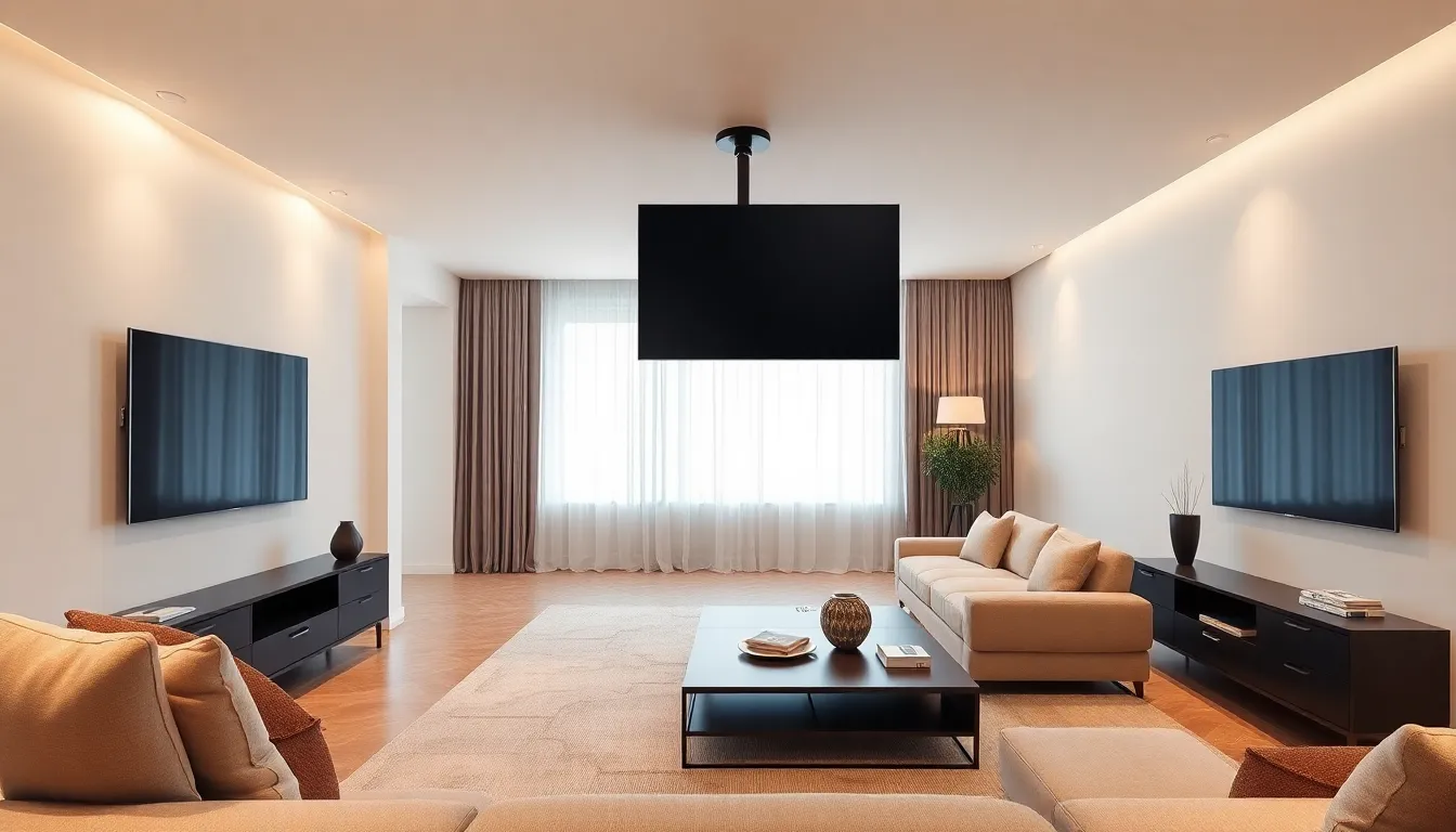 25 Genius Ideas to Hide TV in Living Room (+ Transform Your Space!) 14 25 Genius Ideas to Hide TV in Living Room (+ Transform Your Space!) 13