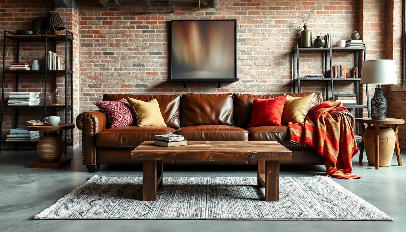 25 Industrial Living Room Ideas That Transform Your Space Into an Urban Sanctuary 14 25 Industrial Living Room Ideas That Transform Your Space Into an Urban Sanctuary 13